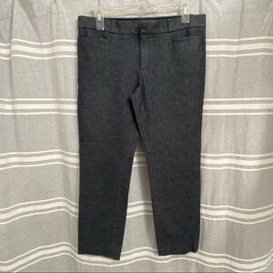 BANANA REPUBLIC / "Sloan" Gray Dress Capri Pants Size 8